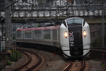 JR東日本E259系電車 成田エクスプレス(特急) 鉄道フォト・写真 by フレッシュマリオさん 五反田駅 (JR)：2013年10月04日16時ごろ