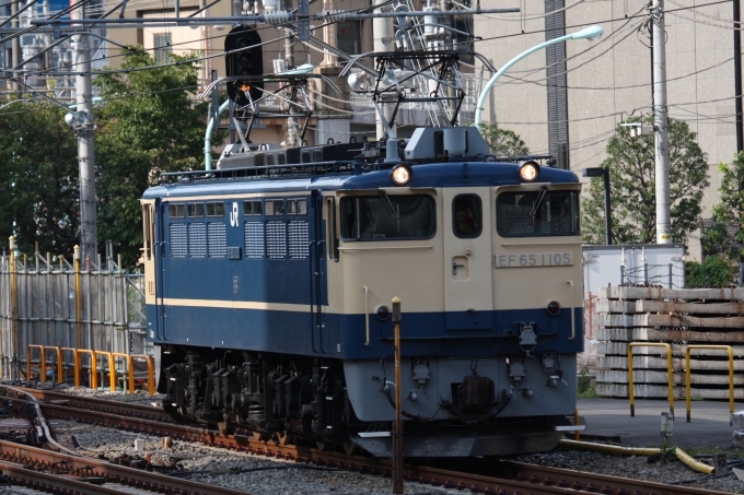 Jr東日本 国鉄ef65形電気機関車 Ef65 1105 恵比寿駅 Jr 鉄道フォト 写真 By フレッシュマリオさん レイルラボ Raillab