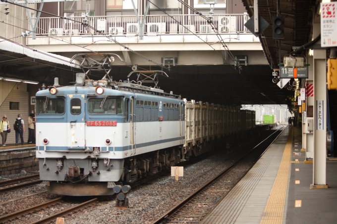 JR貨物 国鉄EF65形電気機関車 EF65 2085 鉄道フォト・写真 by フレッシュマリオさん 大宮駅 (埼玉県|JR)：2013年07月25日10時ごろ