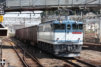 JR貨物 国鉄EF65形電気機関車 EF65 2076 鉄道フォト・写真 by フレッシュマリオさん 松戸駅 (JR)：2014年09月23日10時ごろ