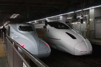JR西日本 N700系新幹線電車 鉄道フォト・写真 by フレッシュマリオさん 博多駅 (JR)：2019年03月22日10時ごろ
