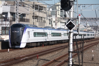 JR東日本E353系電車 鉄道フォト・写真 by フレッシュマリオさん 西荻窪駅：2019年02月02日13時ごろ