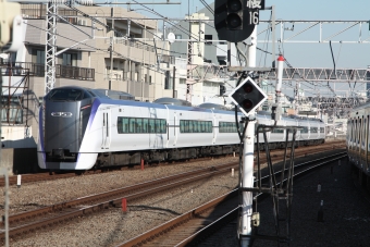 JR東日本E353系電車 鉄道フォト・写真 by フレッシュマリオさん 西荻窪駅：2019年02月02日14時ごろ