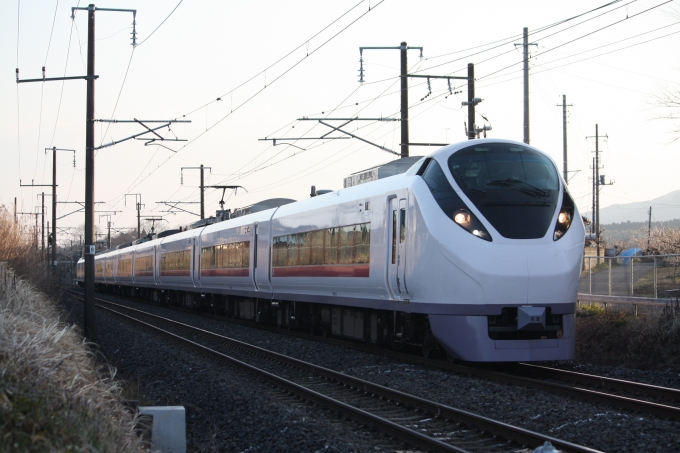 鉄道フォト・写真：JR東日本E657系電車 ひたち クハE657-8 友部駅 鉄道フォト・写真 by フレッシュマリオさん - 撮影日 2017/03/16 16:59