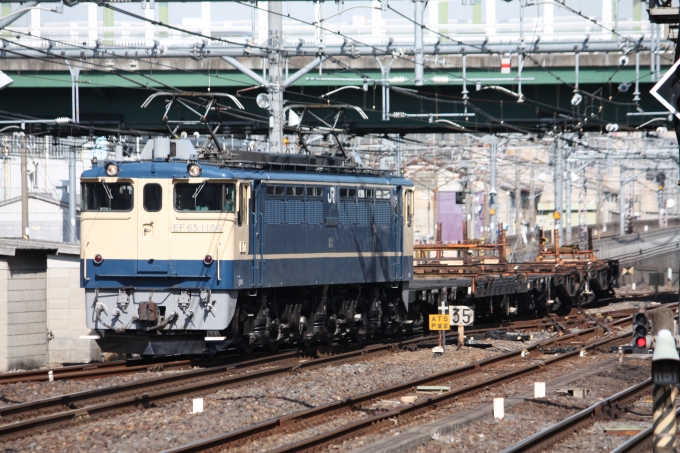 JR東日本 国鉄EF65形電気機関車 EF65 1104 鉄道フォト・写真 by フレッシュマリオさん 大宮駅 (埼玉県|JR)：2015年02月21日10時ごろ