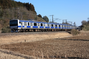 JR東日本E531系電車 鉄道フォト・写真 by フレッシュマリオさん 宍戸駅：2015年02月15日15時ごろ