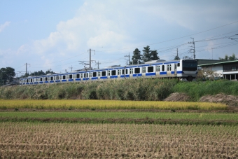 JR東日本E531系電車 鉄道フォト・写真 by フレッシュマリオさん 宍戸駅：2015年09月19日15時ごろ