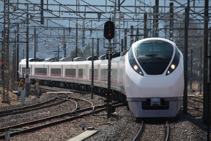 鉄道フォト・写真：JR東日本E657系電車 スーパーひたち クハE657-7 友部駅 鉄道フォト・写真 by フレッシュマリオさん - 撮影日 2015/03/13 12:57