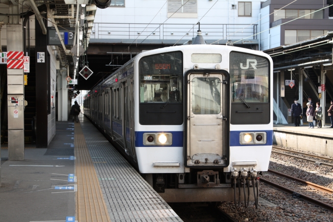 鉄道フォト・写真：JR東日本 国鉄415系電車 クハ411-1523 水戸駅 (JR) 鉄道フォト・写真 by フレッシュマリオさん - 撮影日 2015/03/13 14:06