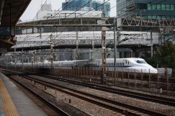 JR東海 N700系新幹線電車 鉄道フォト・写真 by フレッシュマリオさん 田町駅 (東京都)：2015年03月14日11時ごろ