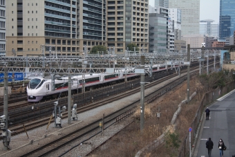 JR東日本E657系電車 鉄道フォト・写真 by フレッシュマリオさん 田町駅 (東京都)：2015年03月14日13時ごろ