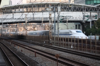JR東海 N700系新幹線電車 鉄道フォト・写真 by フレッシュマリオさん 田町駅 (東京都)：2015年03月14日16時ごろ