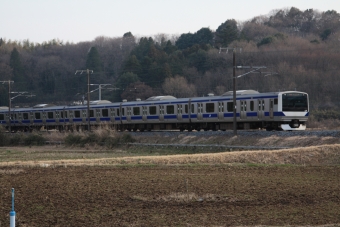 JR東日本E531系電車 鉄道フォト・写真 by フレッシュマリオさん 宍戸駅：2015年03月15日16時ごろ