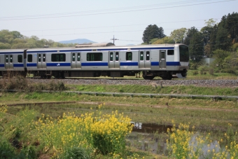 JR東日本E531系電車 鉄道フォト・写真 by フレッシュマリオさん 宍戸駅：2015年04月25日09時ごろ