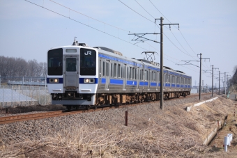 国鉄 クハ411形 クハ411-1605 鉄道フォト・写真 by フレッシュマリオさん 内原駅：2016年02月13日10時ごろ