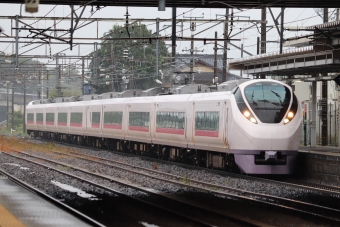 JR東日本 クハE656形 ときわ(特急) クハE656-5 鉄道フォト・写真 by フレッシュマリオさん 友部駅：2020年10月10日11時ごろ