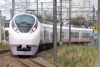 JR東日本 クハE656形 ひたち(特急) クハE656-9 鉄道フォト・写真 by フレッシュマリオさん 友部駅：2020年11月03日13時ごろ