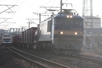 JR東日本 EF510形 EF510-512 鉄道フォト・写真 by フレッシュマリオさん 水戸駅 (JR)：2012年03月25日16時ごろ
