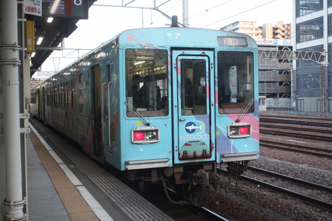 鉄道フォト・写真：鹿島臨海鉄道6000形気動車 6007 水戸駅 (鹿島臨海鉄道) 鉄道フォト・写真 by フレッシュマリオさん - 撮影日 2018/02/26 17:03