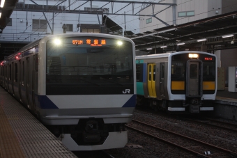 JR東日本 クハE531形 クハE531-1025 鉄道フォト・写真 by フレッシュマリオさん 水戸駅 (JR)：2018年02月19日17時ごろ