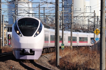 JR東日本 クハE656形 ときわ(特急) クハE656-5 鉄道フォト・写真 by フレッシュマリオさん 友部駅：2020年12月31日10時ごろ