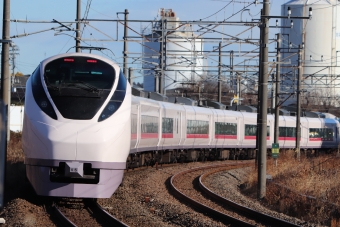 JR東日本 クハE656形 ひたち(特急) クハE656-5 鉄道フォト・写真 by フレッシュマリオさん 友部駅：2021年01月01日10時ごろ