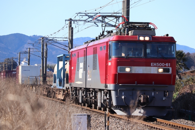 鉄道フォト・写真：JR貨物EH500形電気機関車 EH500-61 友部駅 鉄道フォト・写真 by フレッシュマリオさん - 撮影日 2021/01/09 10:28