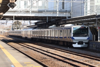 JR東日本 クハE530形 クハE530-7 鉄道フォト・写真 by フレッシュマリオさん 友部駅：2021年01月22日14時ごろ