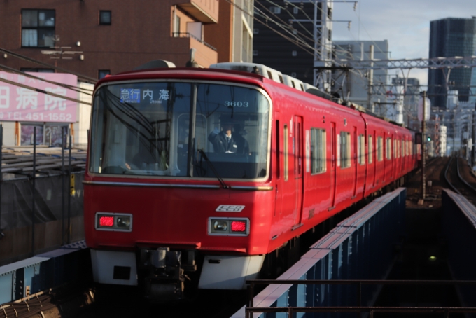 鉄道フォト・写真：名古屋鉄道 名鉄3500系電車 3603 栄生駅 鉄道フォト・写真 by フレッシュマリオさん - 撮影日 2020/01/01 15:22