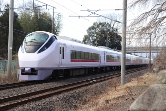 JR東日本 クハE657形 ときわ(特急) クハE657-7 鉄道フォト・写真 by フレッシュマリオさん 友部駅：2021年02月11日10時ごろ