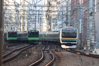 JR東日本 鉄道フォト・写真 by フレッシュマリオさん 恵比寿駅 (JR)：2021年02月20日16時ごろ