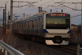 JR東日本 クハE530形 クハE530-2001 鉄道フォト・写真 by フレッシュマリオさん 友部駅：2021年02月27日17時ごろ