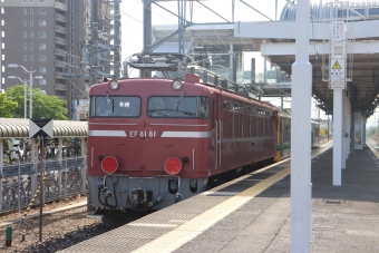 JR東日本 国鉄EF81形電気機関車 EF81 81 鉄道フォト・写真 by フレッシュマリオさん 赤塚駅：2021年05月14日14時ごろ