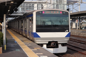 JR東日本 クハE530形 クハE530-24 鉄道フォト・写真 by フレッシュマリオさん 友部駅：2021年05月14日17時ごろ