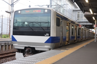 JR東日本 クハE530形 クハE530-5004 鉄道フォト・写真 by フレッシュマリオさん 友部駅：2021年05月17日17時ごろ