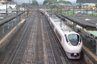 JR東日本 クハE657形 ひたち(特急) クハE657-10 鉄道フォト・写真 by フレッシュマリオさん 友部駅：2021年05月22日10時ごろ