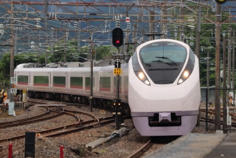 JR東日本 クハE657形 ときわ(特急) クハE657-7 鉄道フォト・写真 by フレッシュマリオさん 友部駅：2021年05月22日13時ごろ