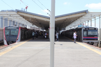 京成電鉄 鉄道フォト・写真 by フレッシュマリオさん 青砥駅：2021年05月23日11時ごろ