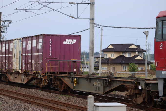 Jr貨物コキ100系貨車 コキ104 1377 友部駅 鉄道フォト 写真 By フレッシュマリオさん レイルラボ Raillab