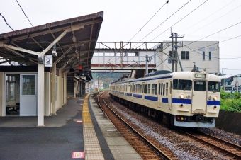 JR九州 クハ411形 クハ411-210 鉄道フォト・写真 by ナカシマさん 亀川駅：2021年07月03日14時ごろ