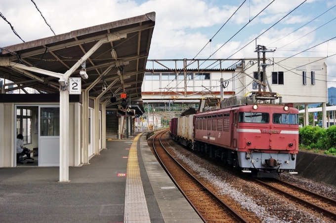 JR貨物 国鉄EF81形電気機関車 EF81-406 鉄道フォト・写真 by ナカシマさん 亀川駅：2021年08月27日09時ごろ