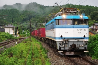 JR貨物 国鉄EF81形電気機関車 EF81-453 鉄道フォト・写真 by ナカシマさん 直見駅：2021年08月20日11時ごろ