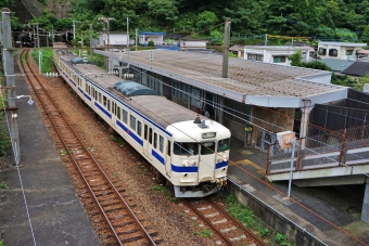 JR九州 クハ411形 クハ411-122 鉄道フォト・写真 by ナカシマさん 日代駅：2021年07月15日17時ごろ