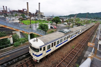 JR九州 クハ411形 クハ411-124 鉄道フォト・写真 by ナカシマさん 海崎駅：2021年08月21日16時ごろ