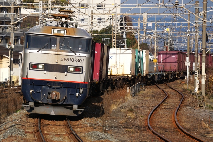 JR貨物 EF510形 EF510-301 鉄道フォト・写真 by ナカシマさん 西大分駅：2024年01月08日09時ごろ