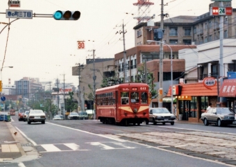 西日本鉄道 西鉄600形電車(2代) 643 鉄道フォト・写真 by ナカシマさん ：1987年05月20日18時ごろ