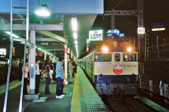 JR東日本 国鉄EF65形電気機関車 出雲(特急) EF65-1114 鉄道フォト・写真 by ナカシマさん 新橋駅 (JR)：2004年04月01日21時ごろ