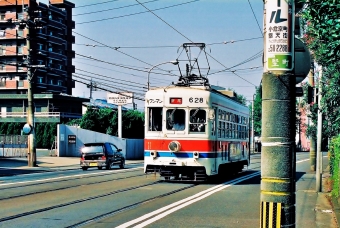 西日本鉄道 西鉄600形電車(2代) 628 鉄道フォト・写真 by ナカシマさん ：1992年09月12日15時ごろ