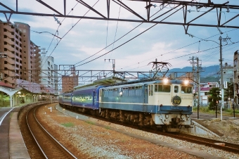 JR西日本 国鉄EF65形電気機関車 なは(特急) EF65-1123 鉄道フォト・写真 by ナカシマさん 尾道駅：2005年09月01日00時ごろ