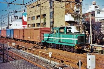 三菱製紙㈱ 鉄道フォト・写真 by ナカシマさん 金町駅：2000年12月27日09時ごろ